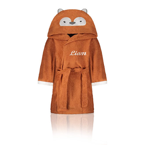 Personalized Passion Plush Ankle Bathrobe with Hood Wayfair